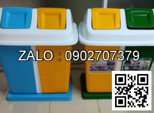 Thùng rác nhựa Thái Lan TRNTL