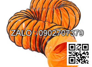 Ống Gió Bố Vải Lò Xo, Ống Amiang ( Simili ) Phi 200Mm, 250Mm