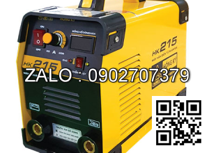 Máy hàn que Hồng Ký 215 Ampe 220V - HK215A ( Phụ kiện gồm: Kìm hàn + 3 mét dây hàn và Kẹp mass + 2 mét dây mass) ( Có chức năng chống giật , dây hàn 100% đồng )