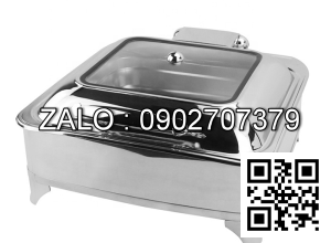Nồi Buffet Tròn Chân Inox YH731