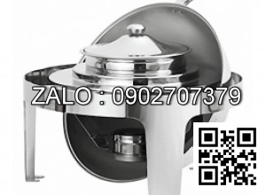 Nồi hâm soup tròn chân inox (nắp PC) ATOSA LHKS51383