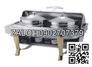 Nồi hâm soup chữ nhật chân vàng ATOSA DKS61181