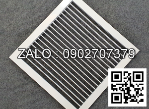 Cửa gió 1 lớp nan thẳng 1000x650