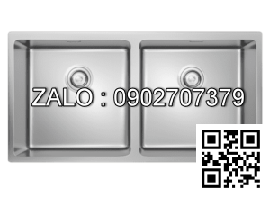 Chậu rửa bát 2 hố KONOX Undermount CUBE 8744DU