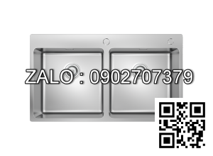 Chậu rửa bát 2 hố KONOX Topmount UNICO 8850