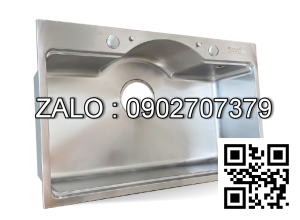 Chậu rửa bát Kagol đúc 1 hố K7848 (780x480x240 mm)