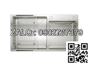 Chậu rửa bát 2 hố KONOX Overmount Sink KN8245DO