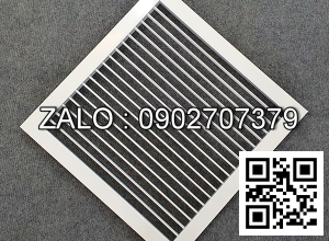 Cửa gió 1 lớp nan thẳng 1200x600