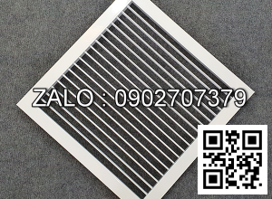 Cửa gió 1 lớp nan thẳng 1150x650