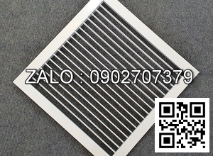 Cửa gió 1 lớp nan thẳng 900x900