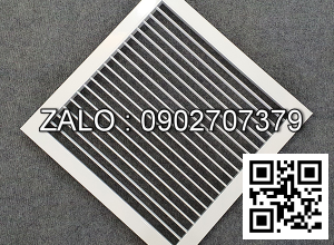 Cửa gió 1 lớp nan thẳng 1100x350