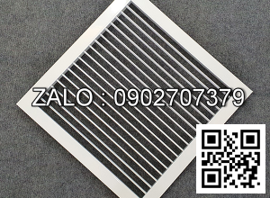 Cửa gió 1 lớp nan thẳng 1200x450