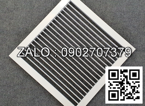 Cửa gió 1 lớp nan thẳng 350x250