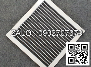 Cửa gió 1 lớp nan thẳng 1100x150