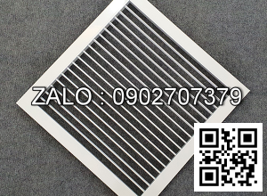 Cửa gió 1 lớp nan thẳng 1000x850