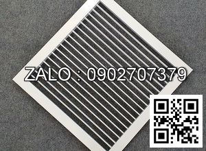 Cửa gió 1 lớp nan thẳng 750x400