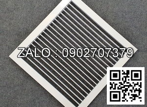 Cửa gió 1 lớp nan thẳng 800x450