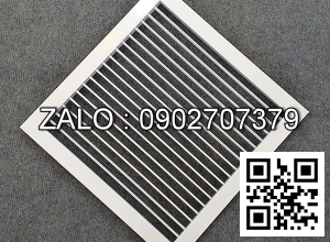 Cửa gió 1 lớp nan thẳng 1050x150