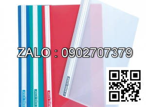 File rút gáy Trà My A4 hồng, xanh, cứng