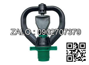 Béc tưới cây thân xoay kiểu bướm ren 21mm AQ220