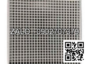 Cửa gió 2 lớp nan thẳng 450x450mm