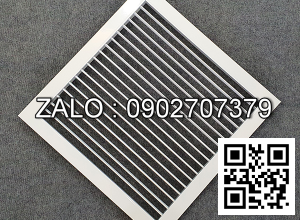 Cửa gió 1 lớp nan thẳng 550x300