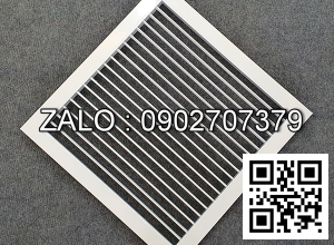 Cửa gió 1 lớp nan thẳng 400x400
