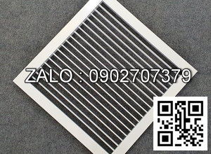 Cửa gió 1 lớp nan thẳng 1050x500