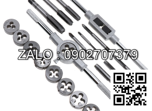 Bộ taro tạo ren 20 chi tiết Loại Tốt - Bộ tay quay taro ren trong và ngoài