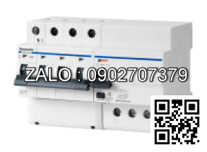MCB 4 pha 50A chống giật Panasonic