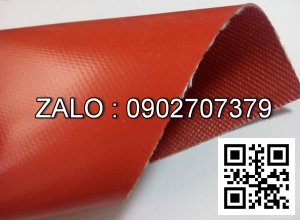 Vải sợi thủy tinh phủ silicone