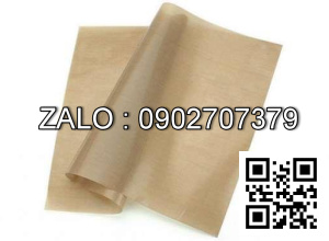 Vải Chịu Nhiệt Có Keo - Không Keo - Vải Teflon Chống Cháy