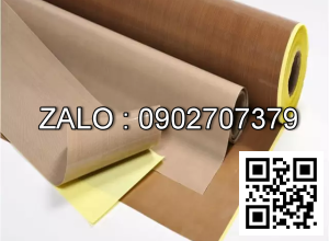 Vải Chịu Nhiệt,Chống Cháy Màu Nâu 0.08Mm - 0.13Mm - Đại Lý