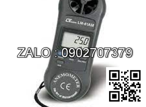 Máy đo tốc độ gió/nhiệt độ điện tử LM-81AT