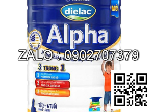 Vinamilk Sửa bột Dielac Alpha 4 1500g