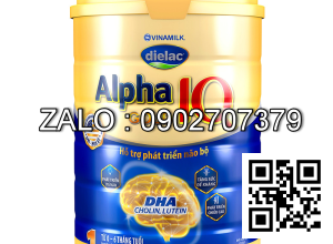 Vinamilk Sửa bột Dielac Alpha Gold IQ 1 400g