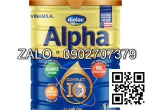 Vinamilk Sửa bột Dielac Alpha Gold IQ 1 900g