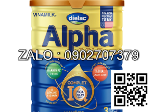 Vinamilk Sửa bột Dielac Alpha Gold IQ 3