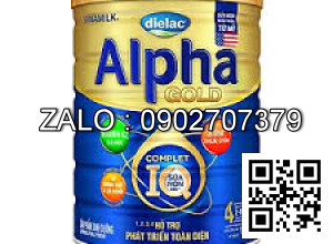 Vinamilk Sửa bột Dielac Alpha Gold IQ 4
