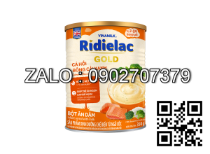 Vinamilk Ridielac Gold Bột ăn dặm Cá Hồi Bông Cải Xanh 200g