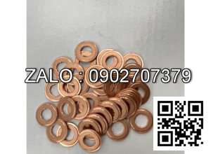 Bộ oring long đền béc phun động cơ Cummins xe nâng Hyundai 25T (ID 20x3mm)