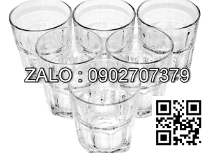 Bộ ly 6 cái Union Glass 389 Ly lùn 306ml không ngã màu