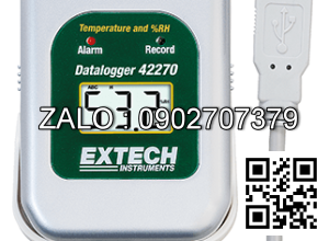 BỘ GHI DỮ LIỆU NHIỆT ĐỘ, ĐỘ ẨM EXTECH 42270