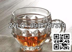 Bộ 6 cốc thuỷ tinh ZB231 nhiều hoạ tiết (Kiện 12 bộ)