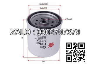 Lọc C1119 Sakura ( lọc nhớt )