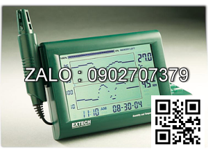 Bộ ghi dữ liệu có hiện thị đồ thị Extech RH520A-240