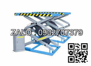 Cầu nâng ô tô kiểu xếp 3.5 tấn, bàn nâng nhỏ TE3500