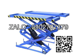 Cầu nâng ô tô kiểu xếp 4 tấn, bàn rộng, 2 tầng nâng TH4000