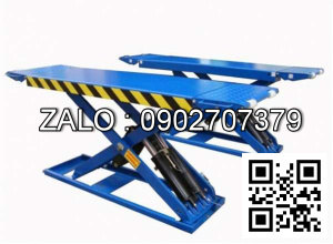 Cầu nâng ô tô kiểu xếp 4 tấn, bàn rộng, 2 tầng nâng 4.0MSI