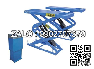 Cầu nâng ô tô kiểu xếp 3.5 tấn, bàn rộng, 2 tầng nâng 3.5MSI